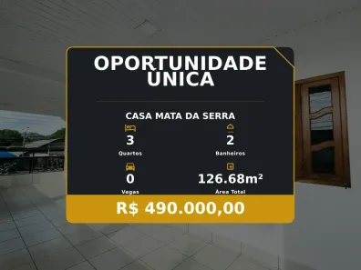 Casa com 3 Quartos à venda, 126m² no Mata da Serra, Serra