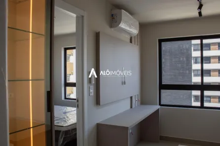 Apartamento com 1 Quarto para alugar, 27m² no Centro, Curitiba