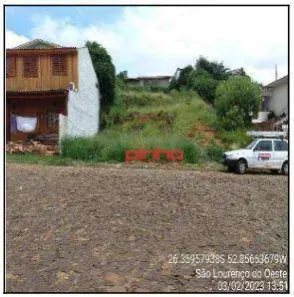 Lote/Terreno à venda, 563m² no Cruzeiro, São Lourenço do Oeste
