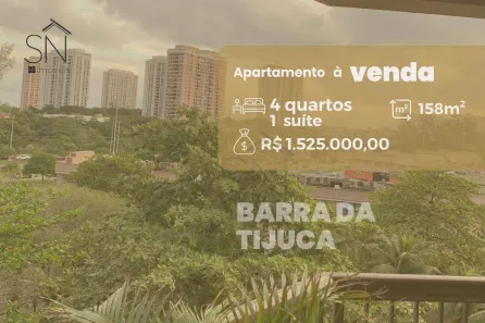 Apartamento com 4 Quartos à venda, 158m² no Barra da Tijuca, Rio de Janeiro