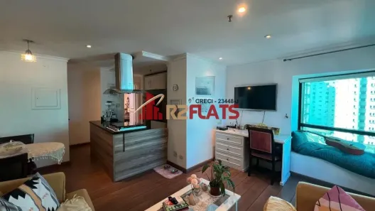 Flat com 1 Quarto para alugar, 43m² no Jardim Paulista, São Paulo