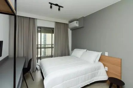Kitnet com 1 Quarto à venda, 27m² no Indianópolis, São Paulo
