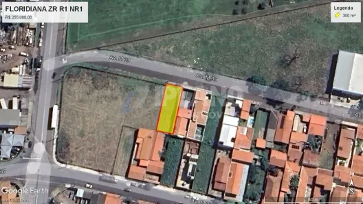 Lote/Terreno à venda, 300m² no Jardim Floridiana, Rio Claro