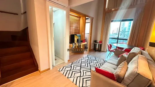 Apartamento com 1 Quarto para alugar, 42m² no Moema, São Paulo