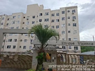 Apartamento com 2 Quartos à venda, 46m² no Cabral, Contagem