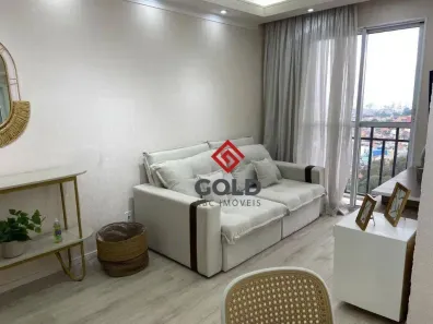 Apartamento com 3 Quartos para alugar, 60m² no Parque Erasmo Assunção, Santo André