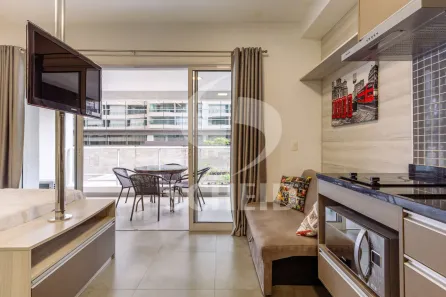 Flat com 1 Quarto para alugar, 40m² no Consolação, São Paulo
