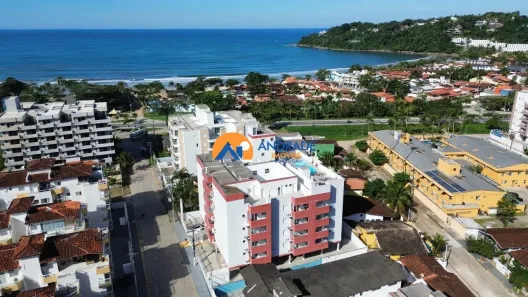 Apartamento com 2 Quartos à venda, 57m² no Toninhas, Ubatuba