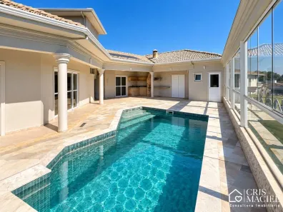 Casa de Condomínio com 3 Quartos à venda, 385m² no Jardim Residencial Villa Suíça, Indaiatuba