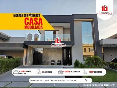 Casa de Condomínio com 4 Quartos para alugar, 294m² no Ponta Negra, Manaus