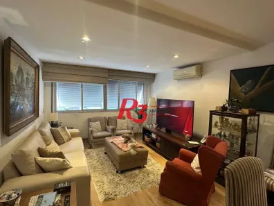 Apartamento com 3 Quartos à venda, 125m² no Gonzaga, Santos