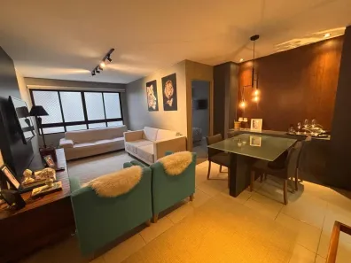 Apartamento com 3 Quartos para alugar, 115m² no Ponta Verde, Maceió