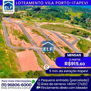 Lote/Terreno à venda, 140m² no Conjunto Habitacional - Setor A, Itapevi