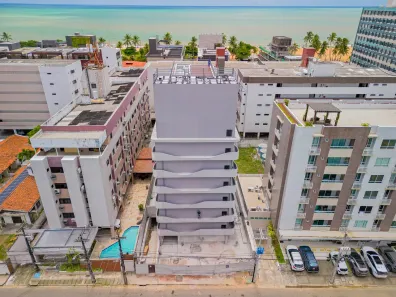 Flat com 1 Quarto à venda, 17m² no Cabo Branco, João Pessoa
