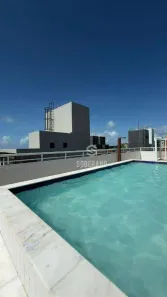 Apartamento com 2 Quartos para alugar, 43m² no Cabo Branco, João Pessoa