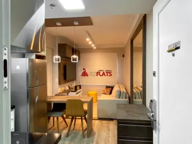 Flat com 1 Quarto para alugar, 30m² no Moema, São Paulo