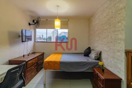 Apartamento com 1 Quarto para alugar, 25m² no Mirandópolis, São Paulo