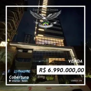 Cobertura com 4 Quartos à venda, 474m² no Umarizal, Belém