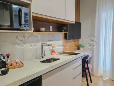 Apartamento com 1 Quarto para alugar, 21m² no Bela Vista, São Paulo
