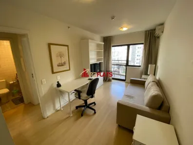 Flat com 1 Quarto para alugar, 40m² no Itaim Bibi, São Paulo