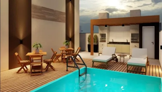 Apartamento com 2 Quartos à venda, 45m² no Macuco, Santos