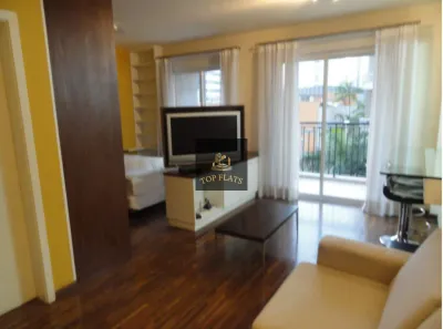 Flat com 1 Quarto para alugar, 48m² no Vila Nova Conceição, São Paulo