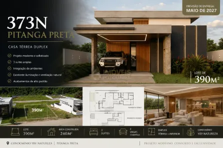 Casa com 3 Quartos à venda, 240m² no Parque das Nações, Parnamirim