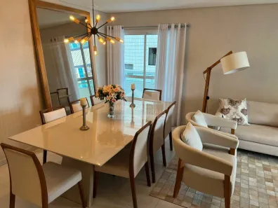 Apartamento com 3 Quartos para alugar, 123m² no Guilhermina, Praia Grande