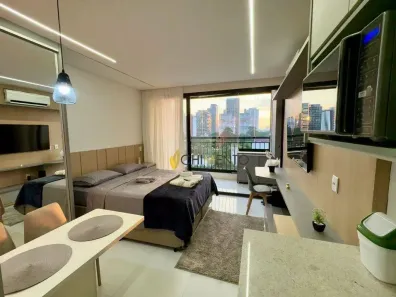 Apartamento com 1 Quarto para alugar, 30m² no Vila Regente Feijó, São Paulo