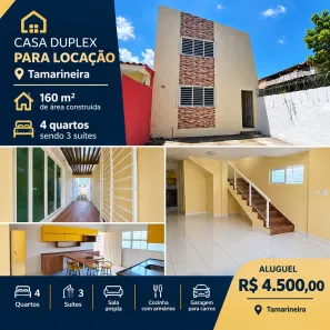 Casa com 4 Quartos para alugar, 160m² no Tamarineira, Recife