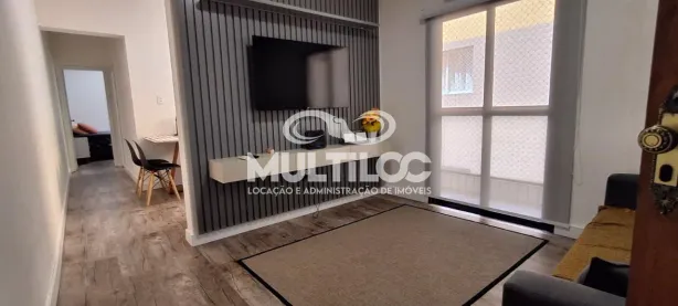 Apartamento com 1 Quarto para alugar, 47m² no Guilhermina, Praia Grande