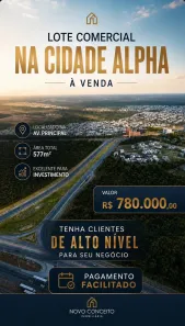 Lote/Terreno à venda, 776m² no Cidade Alpha, Eusébio