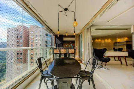 Apartamento com 3 Quartos para alugar, 168m² no Tamboré, Santana de Parnaíba