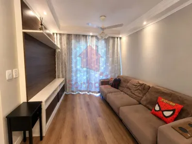 Apartamento com 3 Quartos para alugar, 64m² no Parque Continental, São Paulo