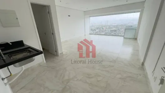 Sala Comercial para alugar, 42m² no Vila Mathias, Santos