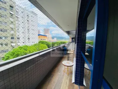 Apartamento com 3 Quartos à venda, 132m² no Ponta da Praia, Santos