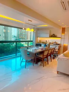 Apartamento com 3 Quartos para alugar, 142m² no Alphaville I, Salvador