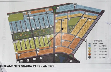 Lote/Terreno com 1 Quarto à venda, 300m² no Parque 35, Guaíba