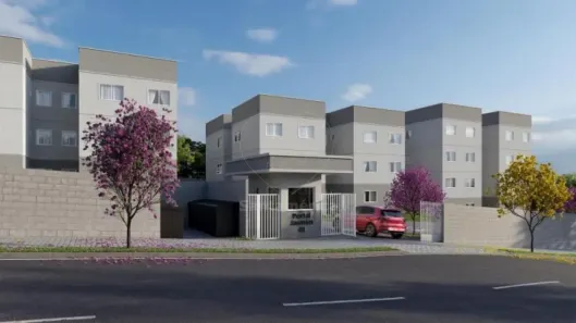 Apartamento com 2 Quartos para alugar, 43m² no Conjunto Semiramis Barros Braga, Londrina