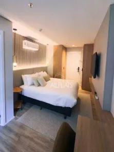 Apartamento com 1 Quarto para alugar, 25m² no Bela Vista, São Paulo