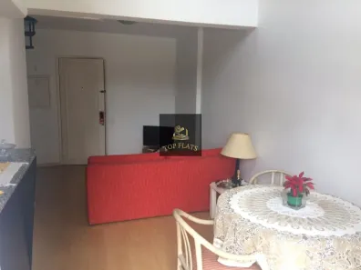 Flat com 1 Quarto para alugar, 52m² no Moema, São Paulo