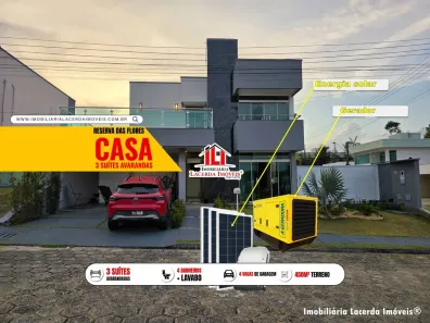 Casa de Condomínio com 3 Quartos à venda, 182m² no Ponta Negra, Manaus