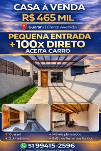 Casa com 2 Quartos à venda, 90m² no Capão da Canoa, Capão da Canoa