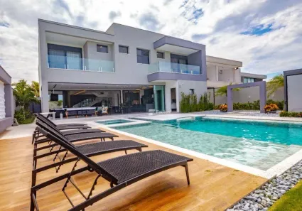 Casa de Condomínio com 6 Quartos à venda, 850m² no Jardim Acapulco, Guarujá