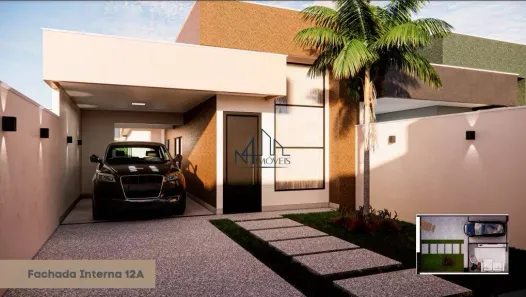 Casa com 3 Quartos à venda, 136m² no Cardoso, Aparecida de Goiânia
