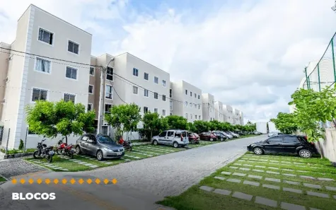 Apartamento com 2 Quartos à venda, 50m² no Jardins, São Gonçalo do Amarante