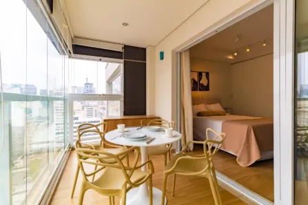 Apartamento com 1 Quarto para venda ou aluguel, 35m² no Consolação, São Paulo