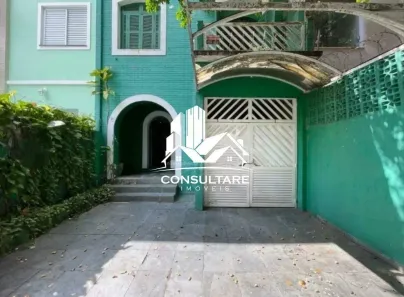 Imóvel Comercial com 3 Quartos para alugar, 10m² no Pompéia, Santos