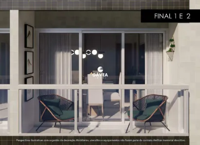 Apartamento com 1 Quarto à venda, 32m² no Centro, São Vicente