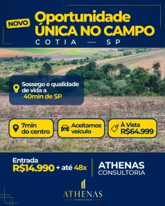 Lote/Terreno à venda, 500m² no Centro (Caucaia do Alto), Cotia
